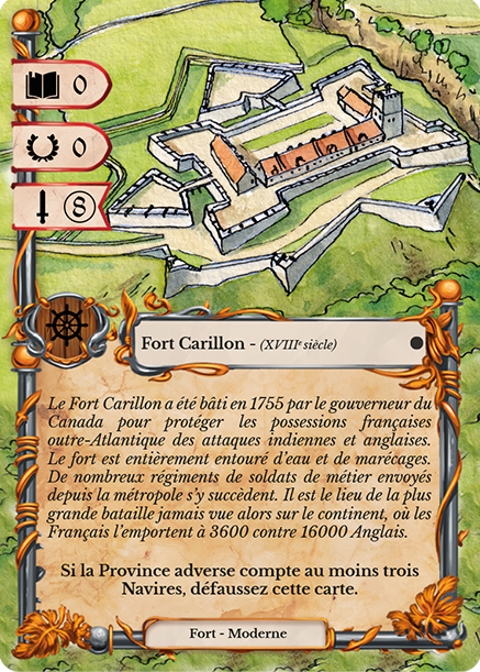 Fort Carillon - (XVIIIe siècle)